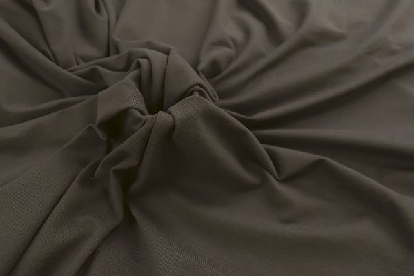 Трикотаж "Джерси" вискоза/темно-шоколадный 1022/C#т.шоколад ШТ19