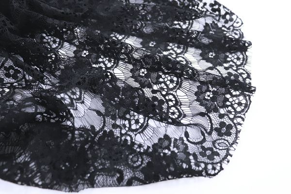 Гипюр "Реснички"/черный 4221-PY/C#3