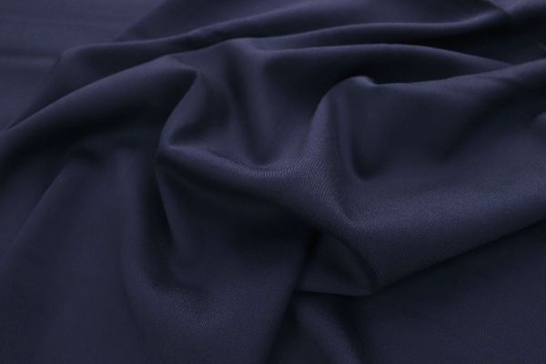 Штапель твил стрейч/темно-синий 3166-21-PY/C#3
