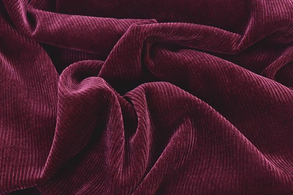 Трикотаж вельвет/бордовый 12122/D#1/C#9