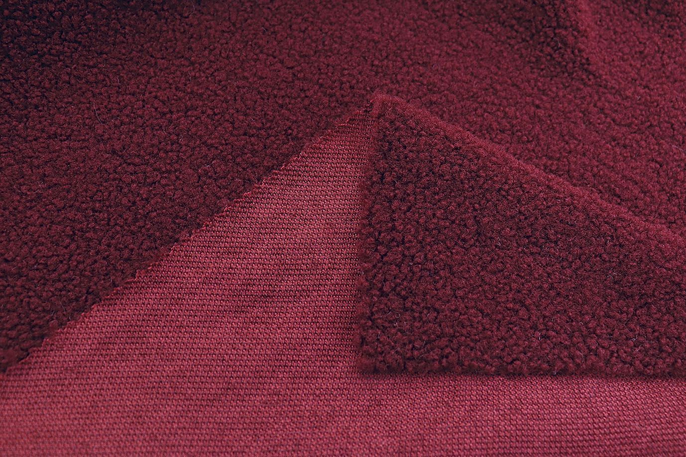 Искусственный мех "Барашек"/бордовый AP230314038/D#1289-1689/C#40