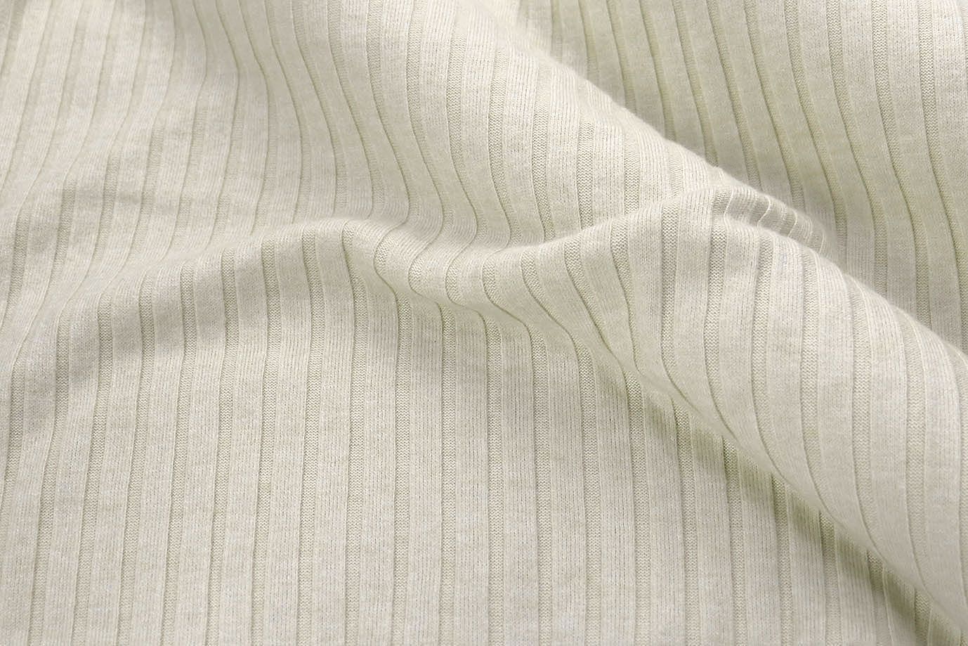 Трикотаж "Лапша"/кремовый 3237-PY/C#3 (EU4302) (10970)