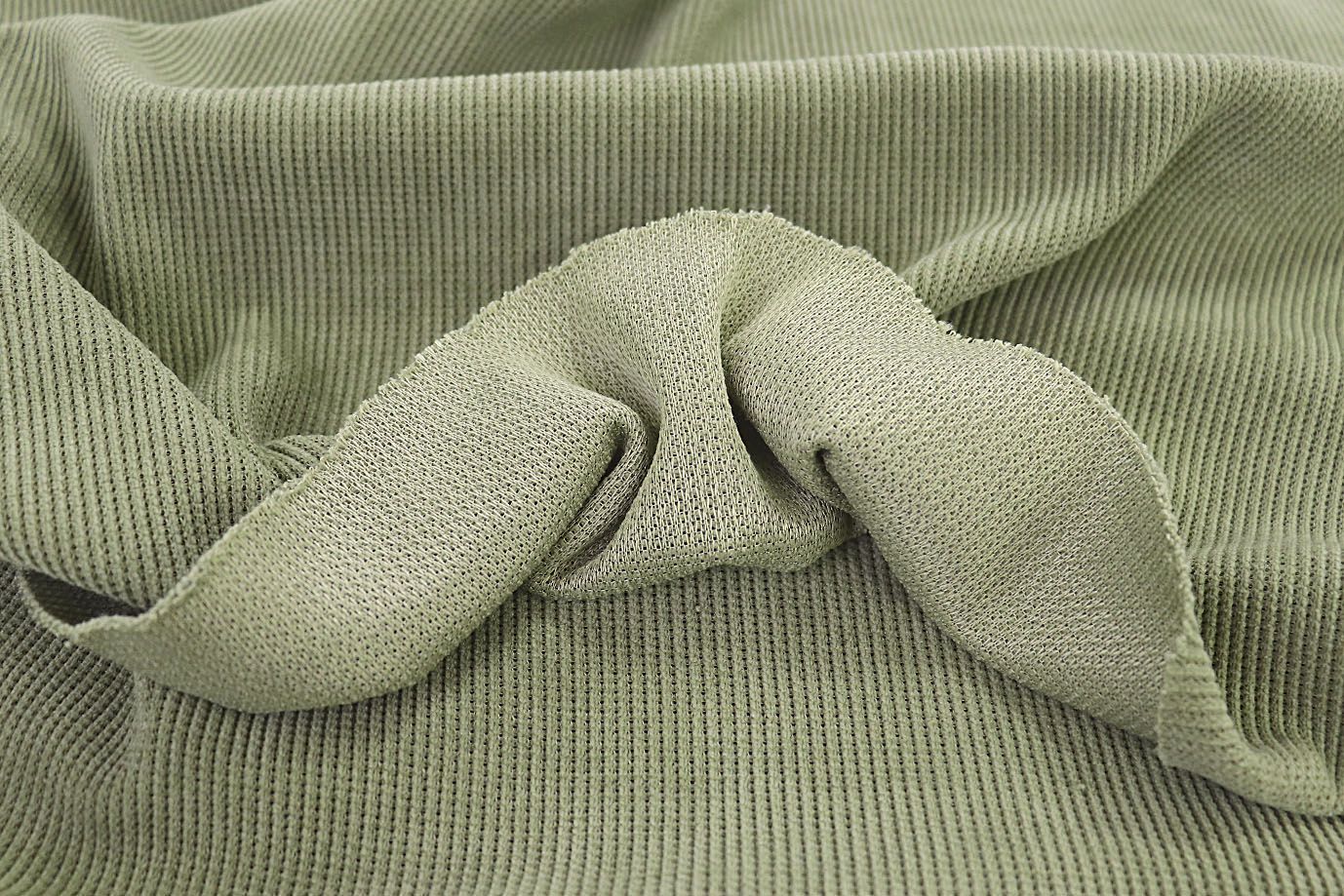 Трикотаж вельвет/светло-зеленый 3628-PY/C#4