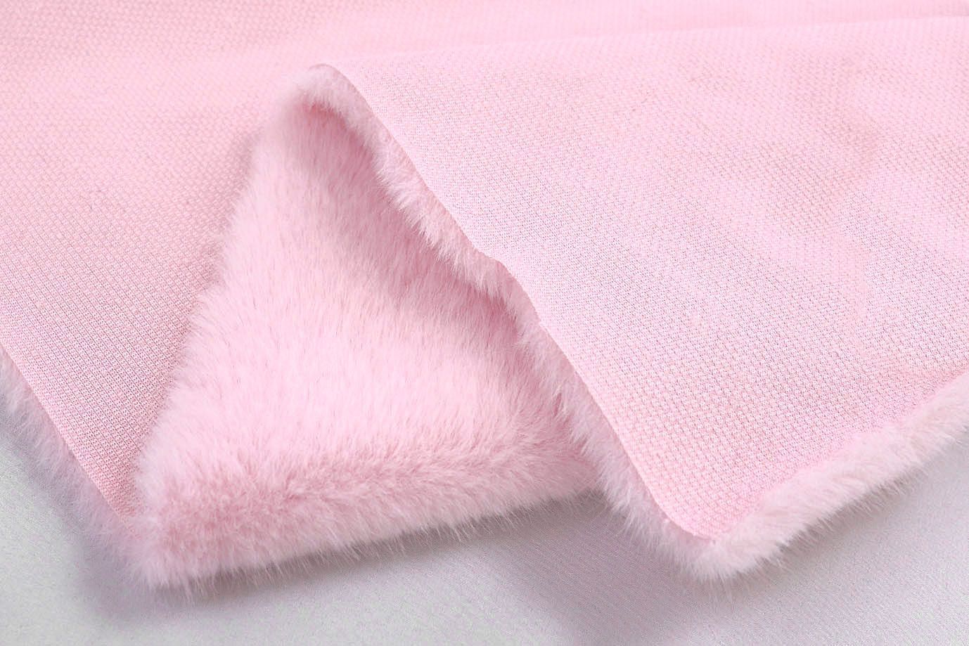 Искусственный мех "Норка"/розовый AP41101/D#289-230215/C#A1901