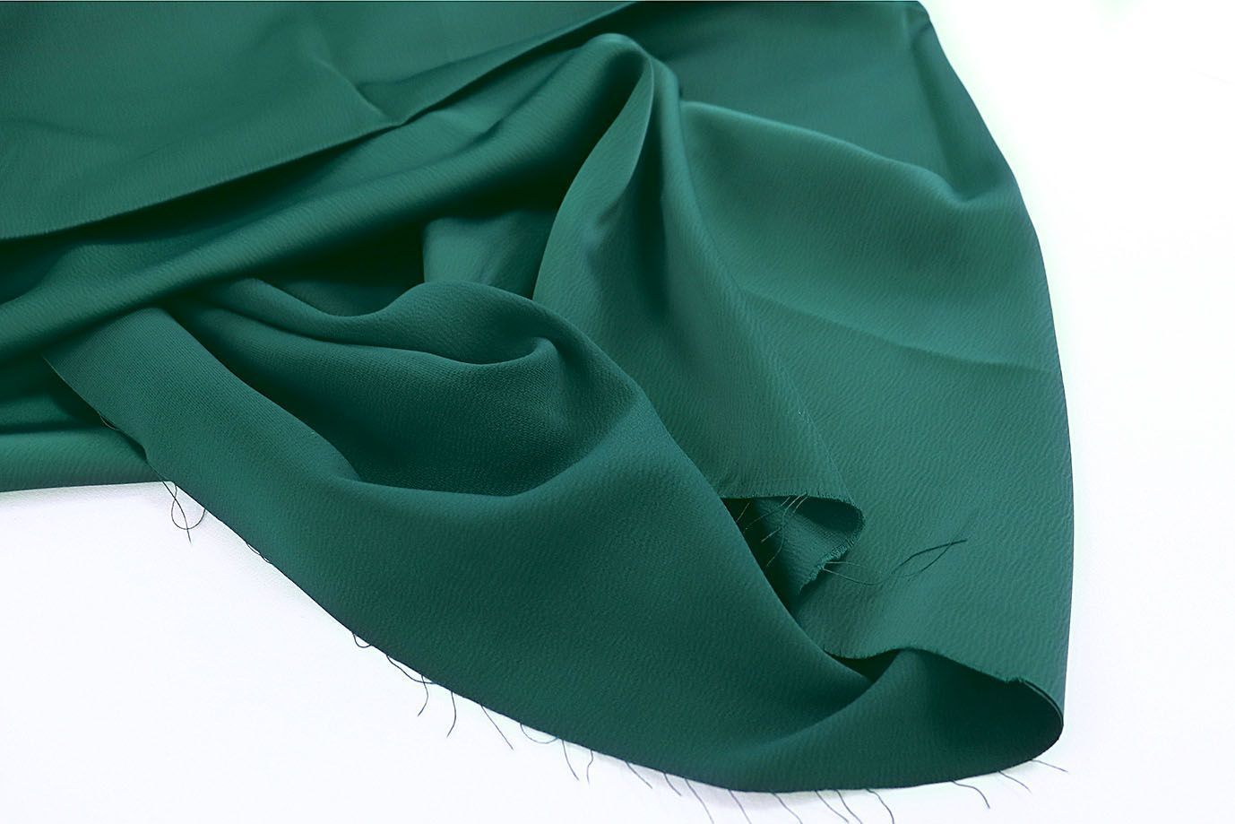 Сатин BM креш/изумрудный 3745-PY/C#5