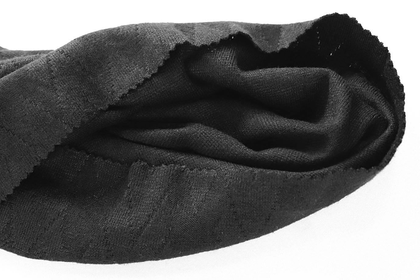 Трикотаж жаккард/черный 3990-PY/D#1/C#14