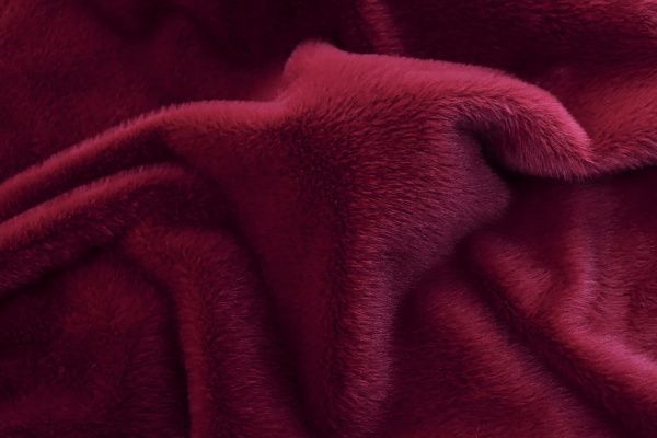 Искусственный мех "Норка"/бордовый 1069-21115/C#8