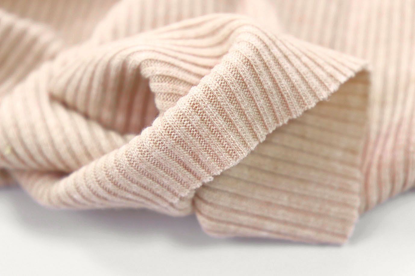 Трикотаж "Лапша"/персиковый 3507-PY/C#1