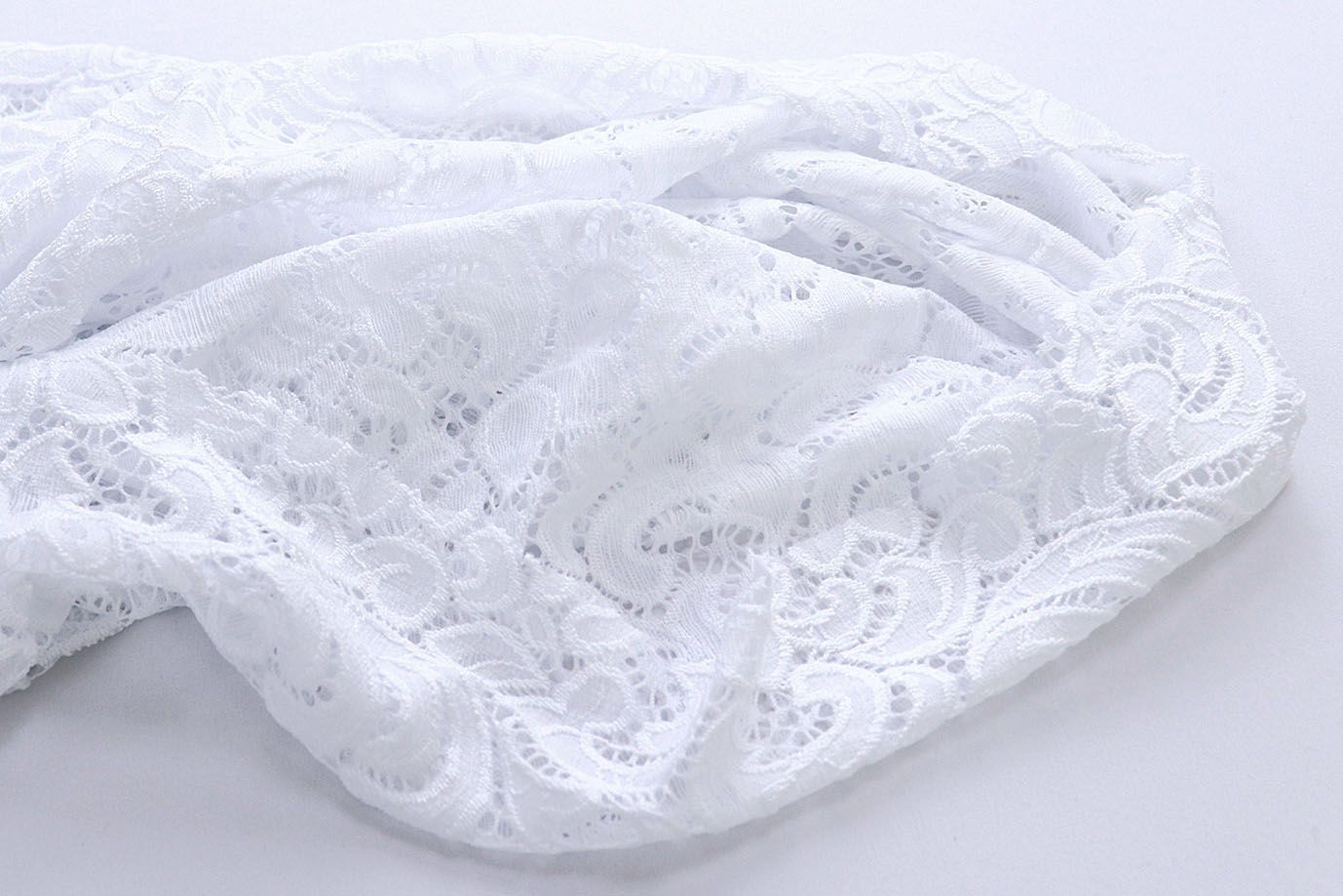 Гипюр "Фестон"/белый 7638/C#1