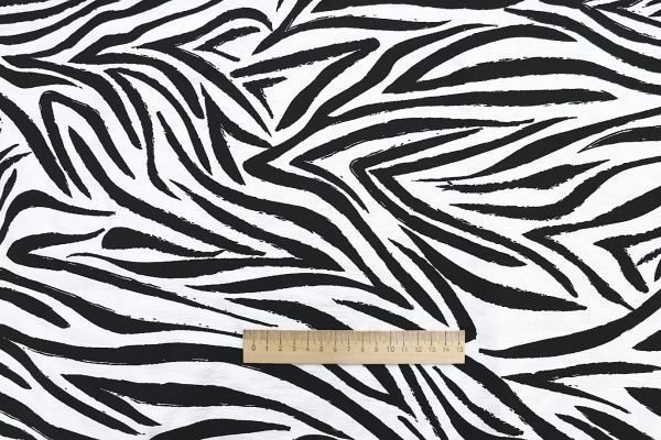 Лен БОХО принт/черно-белый 3851-PY/D#3/C#2