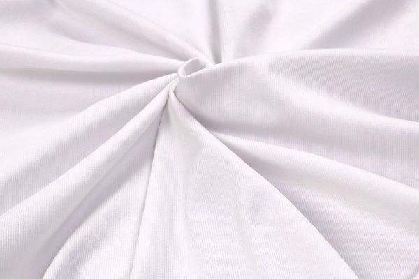 Трикотаж "Рибана"/белый 0231/C#белый 11-0601TPX