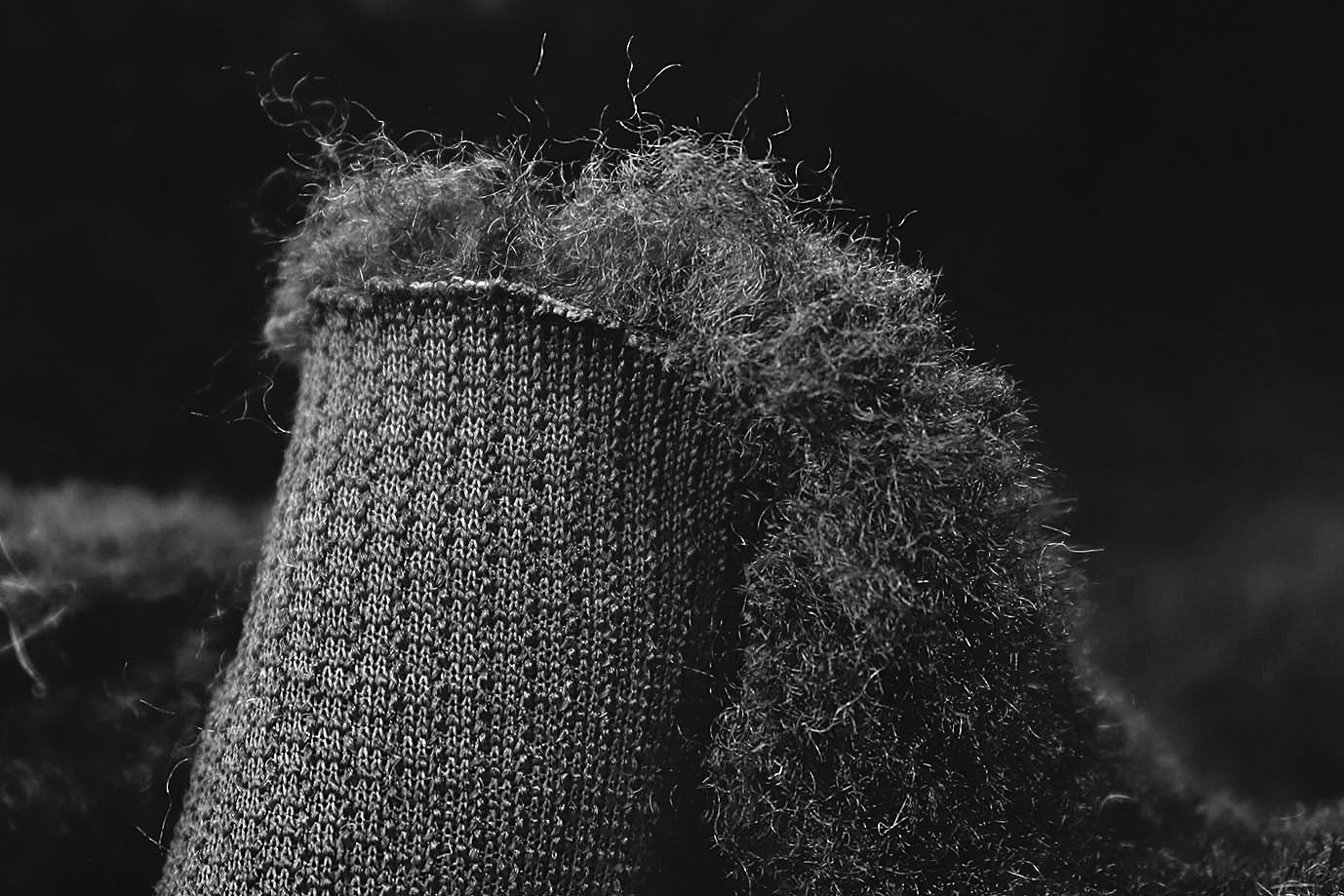 Искусственный мех "Барашек"/черный 1103-3105/C#22