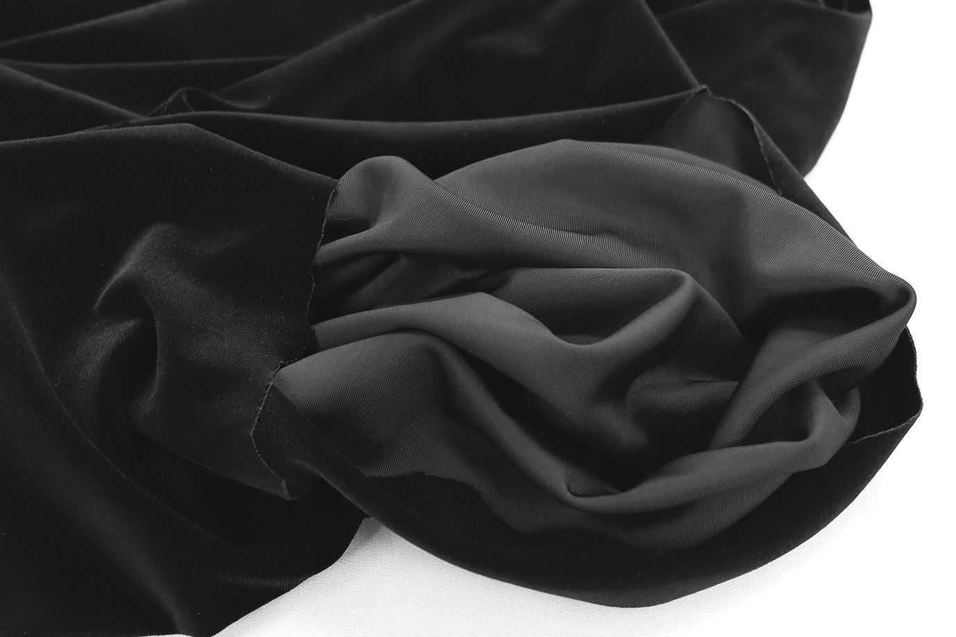 Велюр/черный 1398-PY/C#1