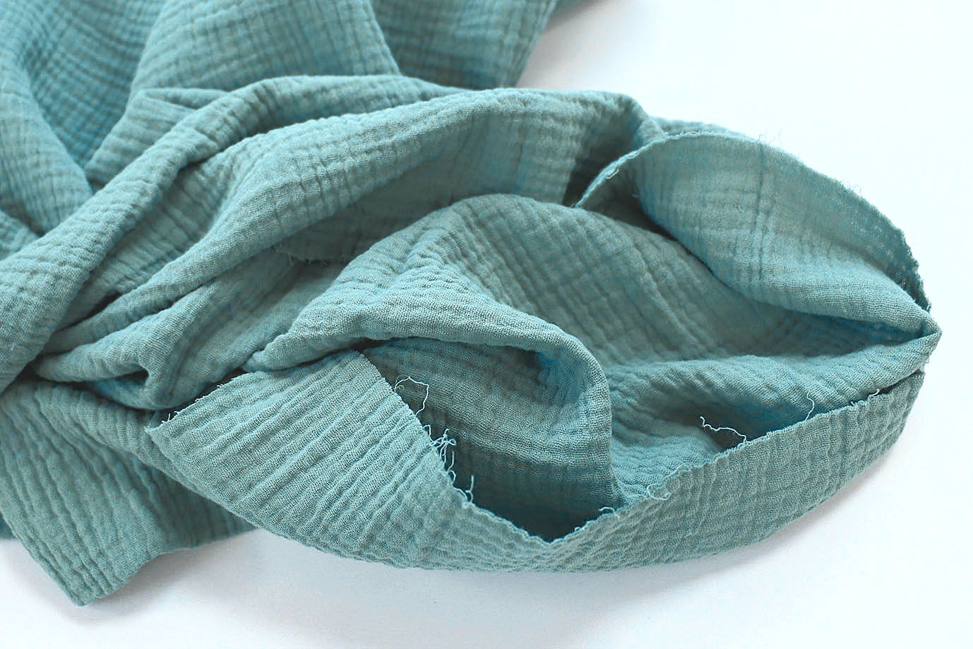 Муслин/бирюзовый 3694-PY/C#18