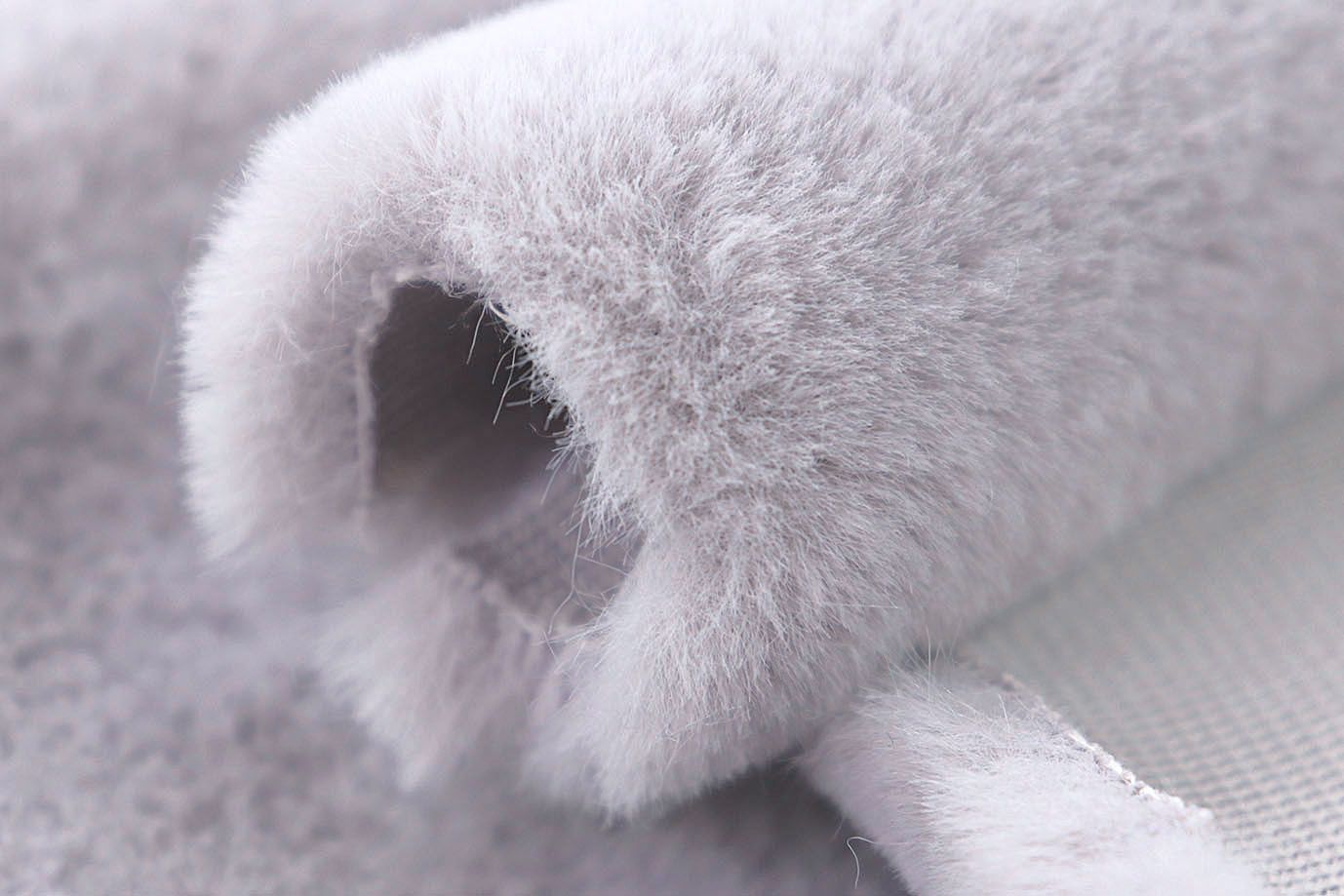 Искусственный мех "Кролик"/серо-сиреневый AP230226012/D#3062207/C#2203