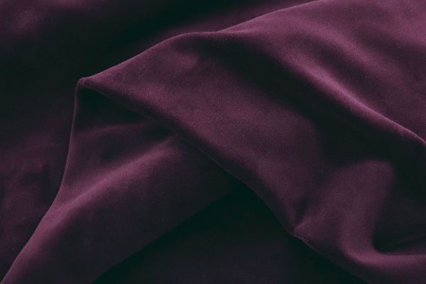 Велюр "Японский"/темно-фиолетовый 611-PG/C#22
