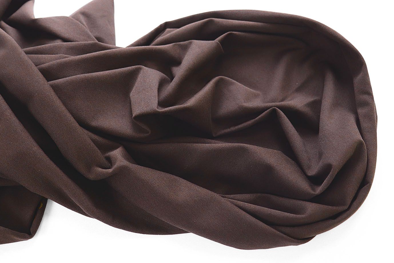 Трикотаж "Кулирка"/темно-коричневый 1028/C#т.коричневый 19-0912TPX