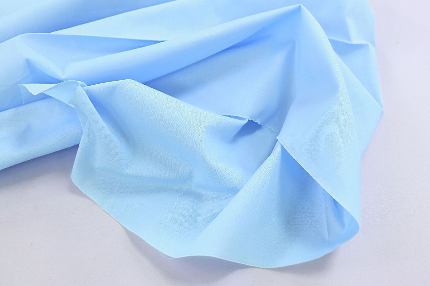 Хлопок "Поплин" стрейч/небесно-голубой 3715-PY/C#12