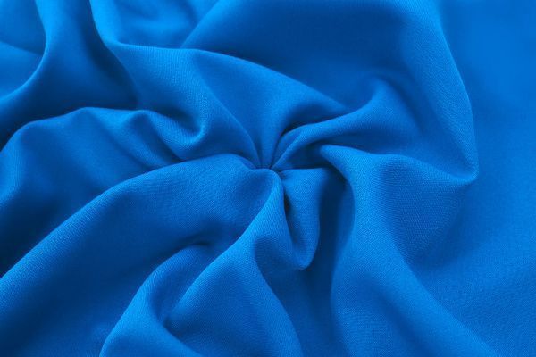 Костюмная ткань "Габардин"/лазурно-синий 3296Q-23/C#14