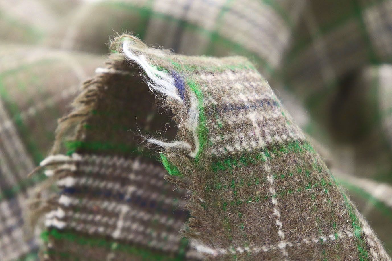 Пальтовая ткань принт/клетка серо-зеленая 908-13562/C#1