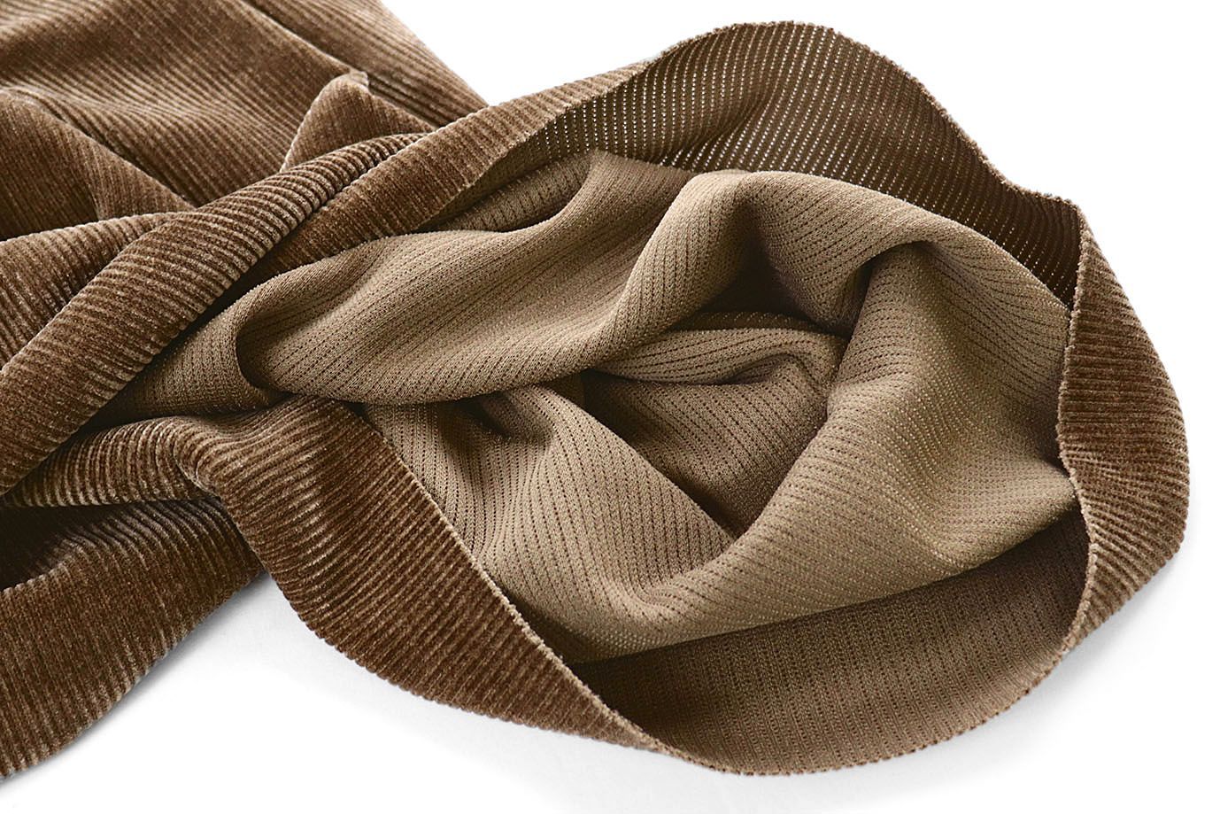 Трикотаж вельвет/светло-коричневый 12122/D#1/C#3