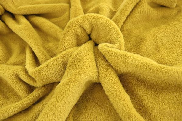 Искусственный мех "Альпака"/желтый 3524-PY/C#8