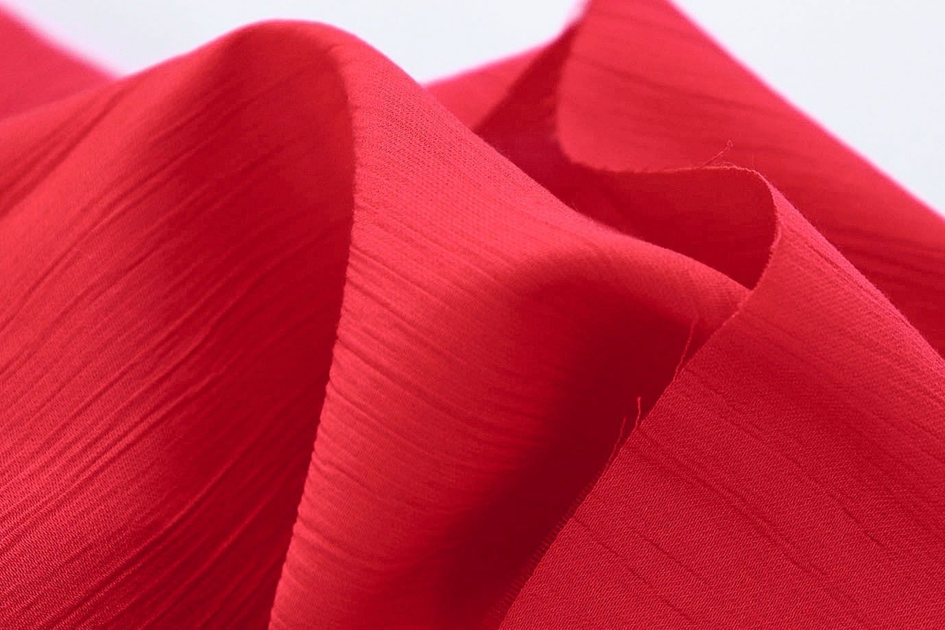 Блузочная ткань креш/красный 3835-PY/C#10
