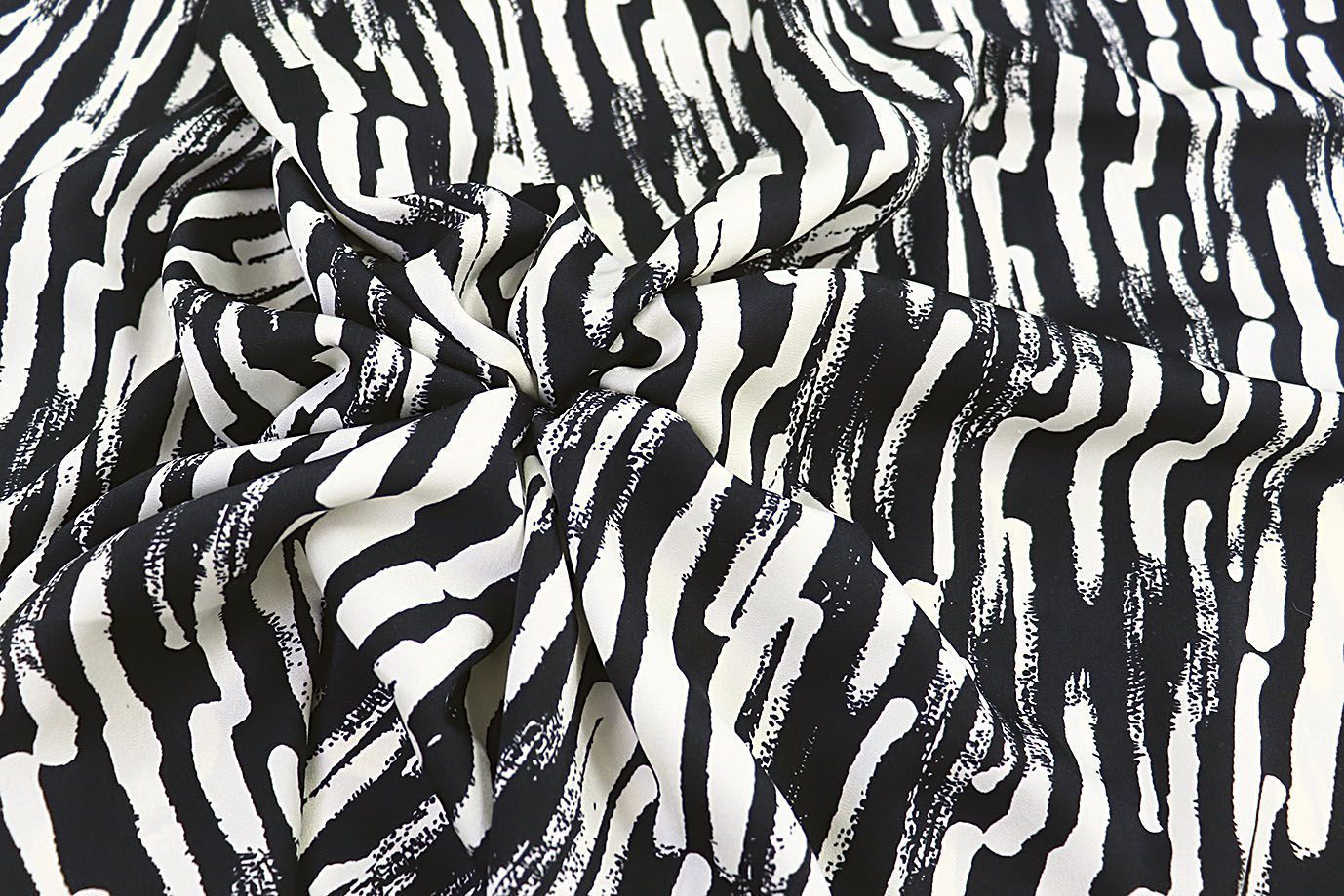 Сатин "Виктория" принт/черно-белый 3610-PY/D#4/C#2