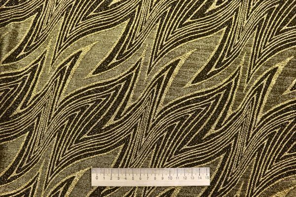 Трикотаж жаккард с люрексом принт/золотой 4040-PY/D#1/C#2