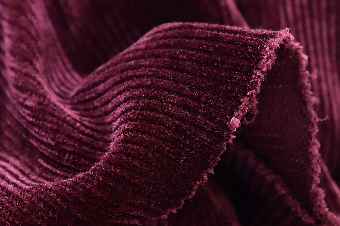 Трикотаж вельвет/бордовый 12122/D#1/C#9