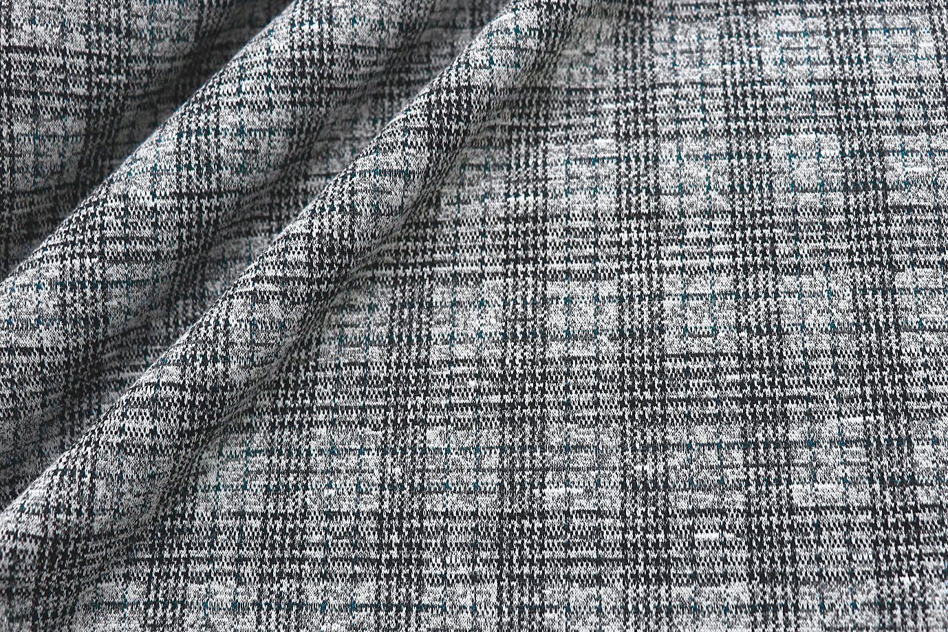 Трикотаж жаккард принт/темно-серый 3101/D#5/C#2