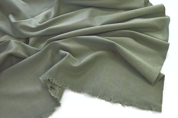 Трикотаж "Рибана"/хаки 0231/C#хаки 17-0613TPX