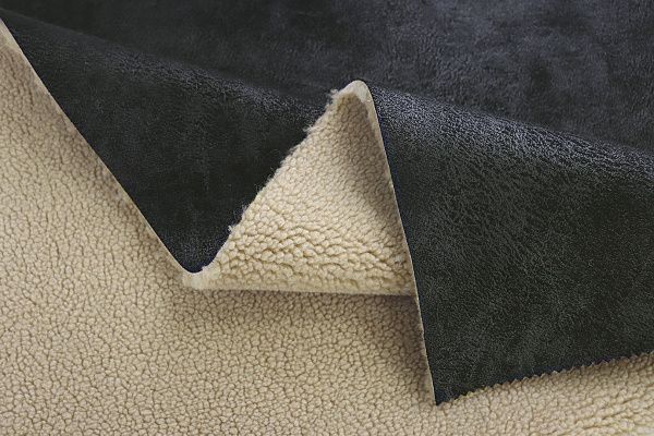 Дубляж мех "Кёрли"/черно-бежевый AP230331053Z/D#1003-2302-40L/C#2-7