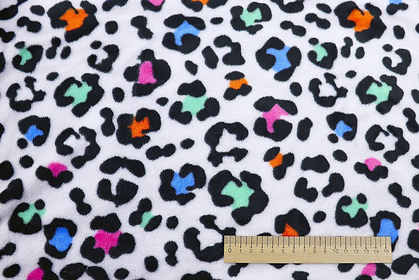Велсофт принт/леопард цветной на белом AP221208110/D#222-FLA280YH/C#Y18060463