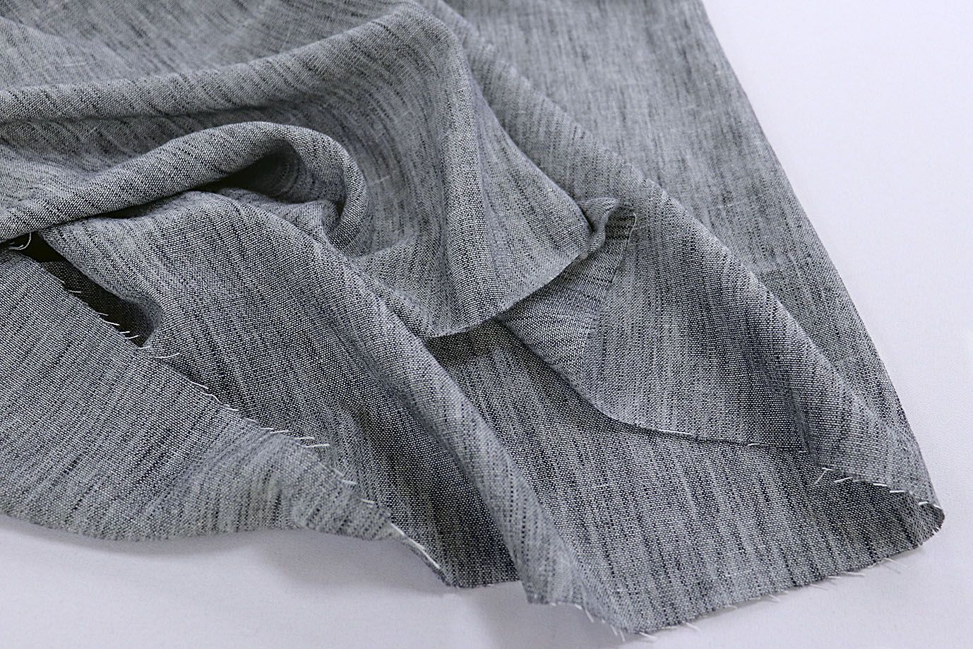 Лен меланж/темно-серый 3886-PY/C#1