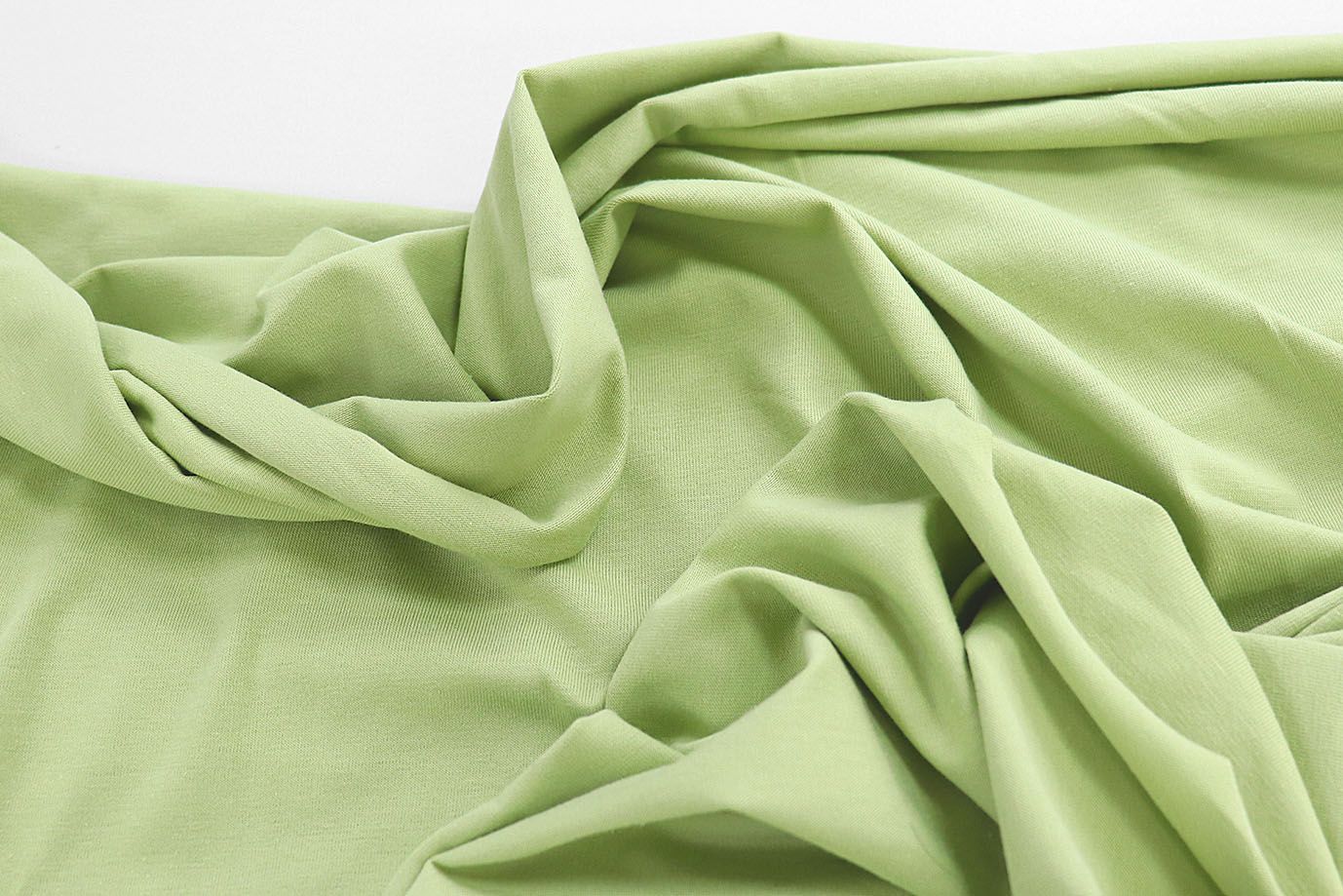 Трикотаж "Кулирка"/оливковый 0849/C#41/C#оливковый 14-0216TCX