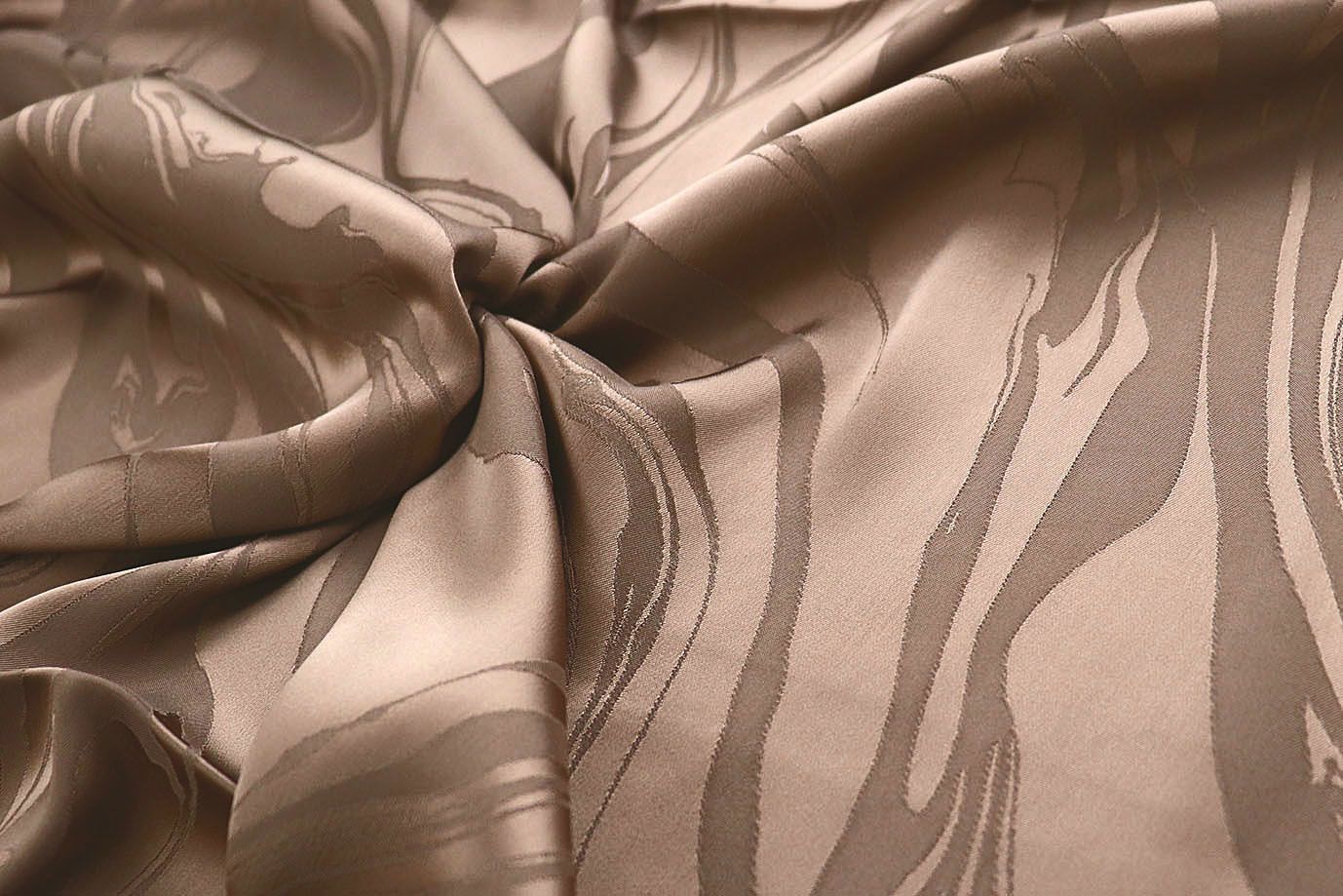 Сатин "Пандора" жаккард/бежево-коричневый 4025-PY/D#1/C#3