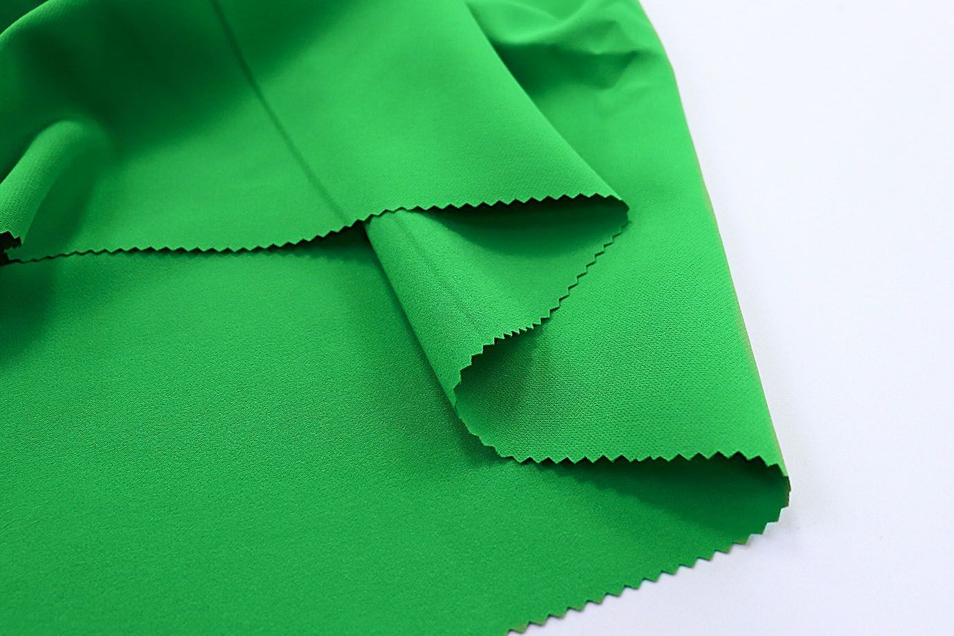 Костюмная ткань "Барби"/ярко-зеленый 3462-PY/C#18