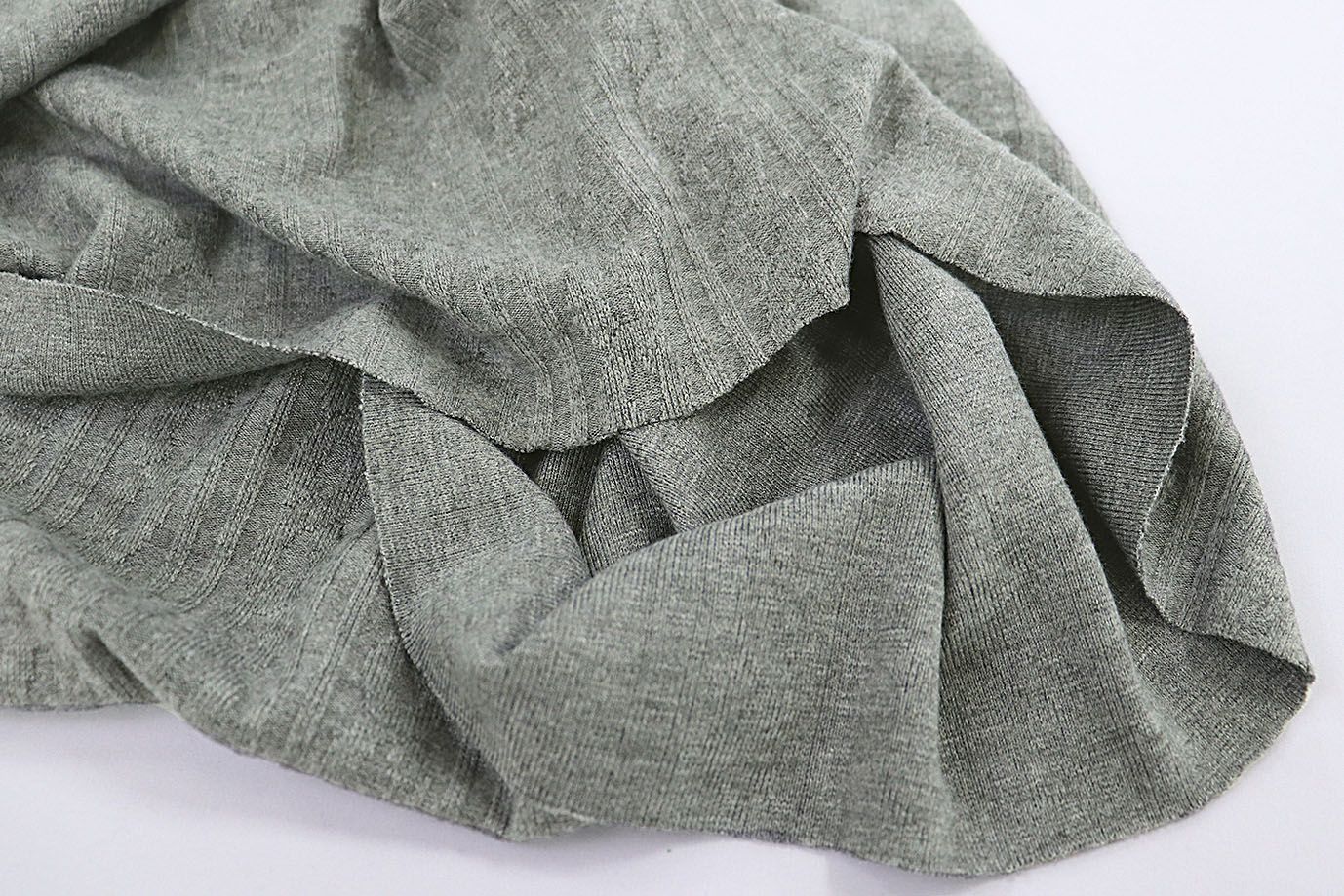 Трикотаж "Косичка"/серый 3519-PY/C#3