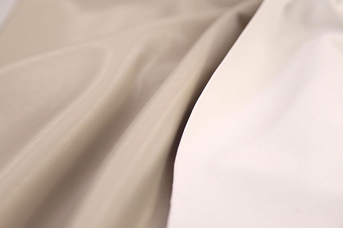 Кожа на флисе стрейч/бежевый 3305-PY/C#1