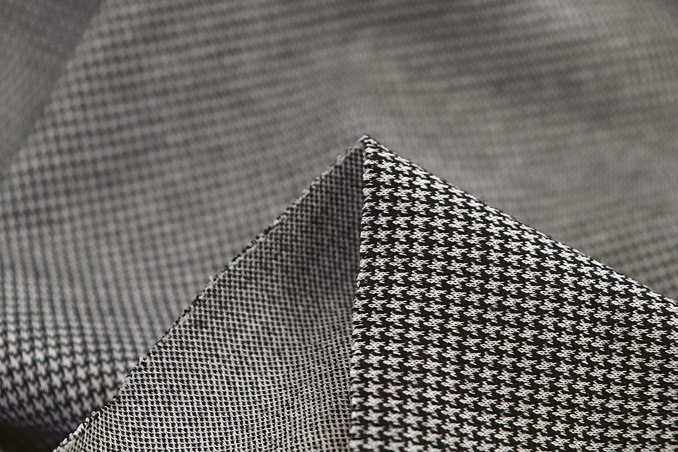 Трикотаж жаккард принт/черно-белый 22323/C#1