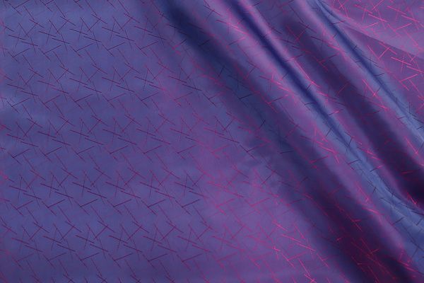Подкладочная ткань жаккард/фиолетовый 1200/D#3/C#23