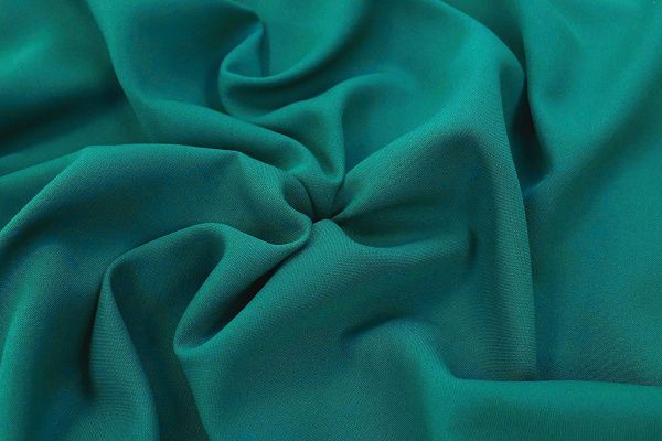 Костюмная ткань "Габардин"/темно-бирюзовый 3296Q-23/C#16