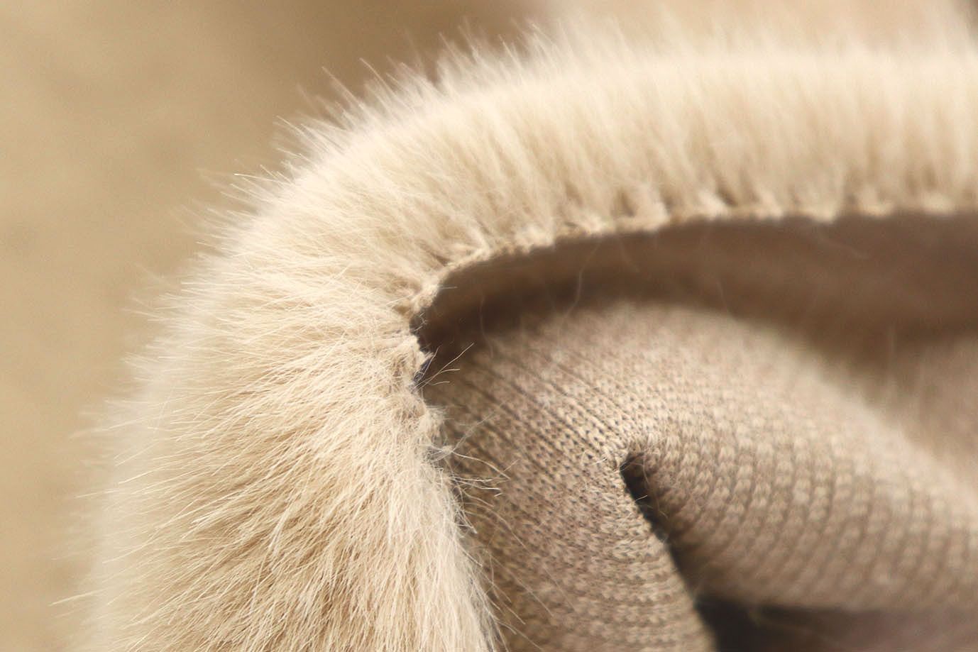 Искусственный мех "Норка"/бежевый AP230418066/D#289-230215/C#4