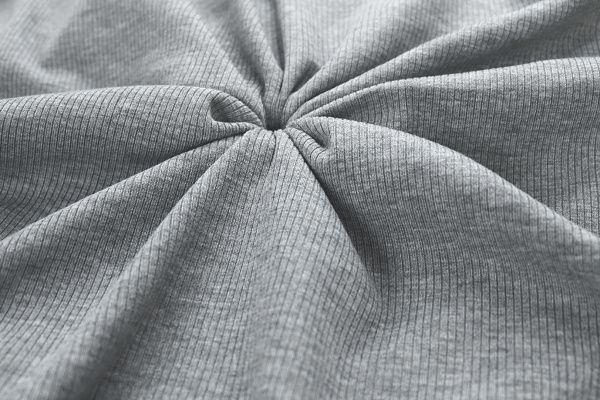 Трикотаж "Рибана"/серый 4019-PY/C#1