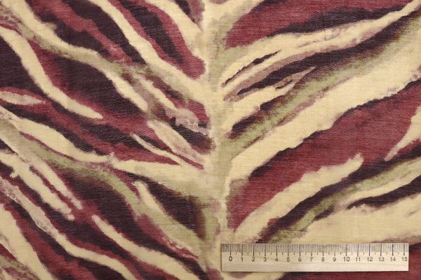 Органза принт/бежево-бордовый 3890-PY/D#1/C#2 Органза принт/бежево-бордовый 3890-PY/D#1/C#2