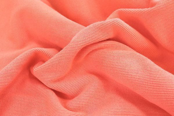 Трикотаж "Рибана"/мандариновый AMA-P-22/C#14