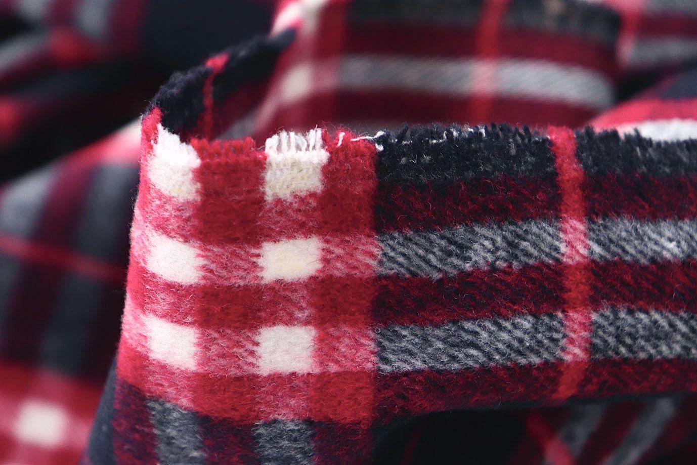 Пальтовая ткань принт/клетка черно-малиновая AP210901069/D#1156-12007220/C#3