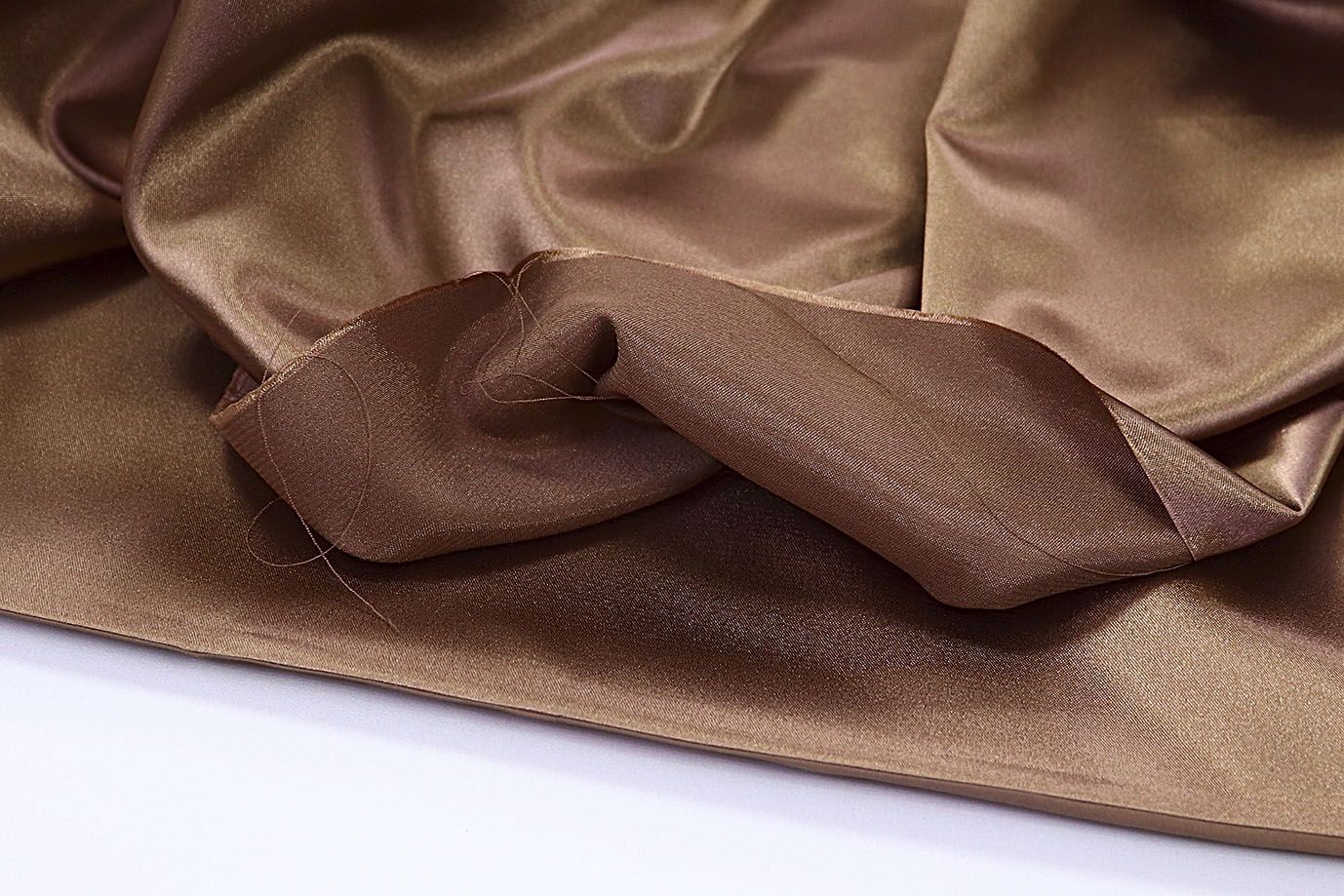 Сатин стрейч/коричневый 688-PG/C#3