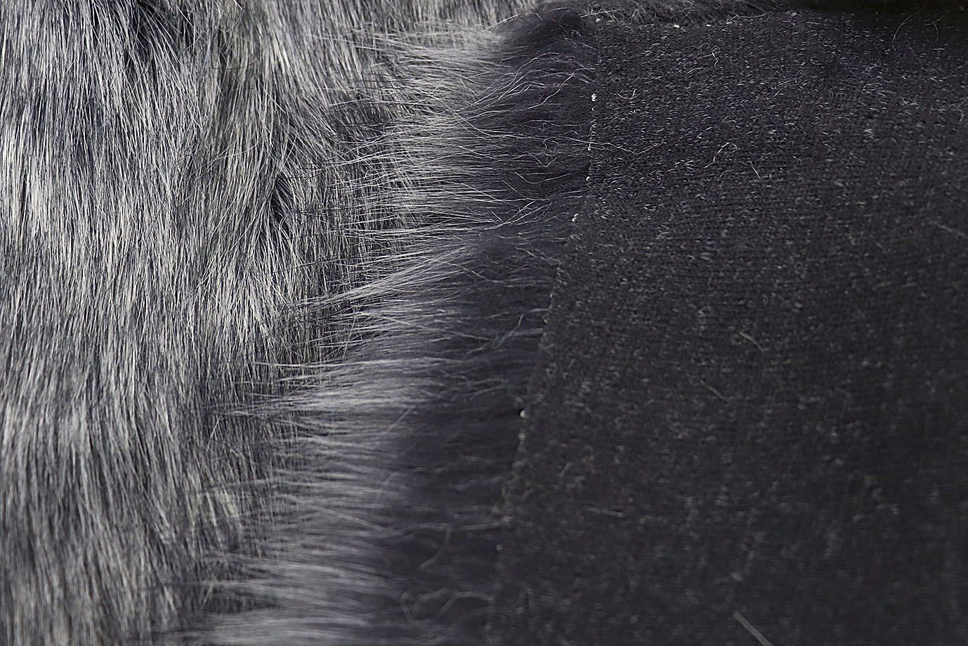 Искусственный мех "Чернобурка"/серый 1902108